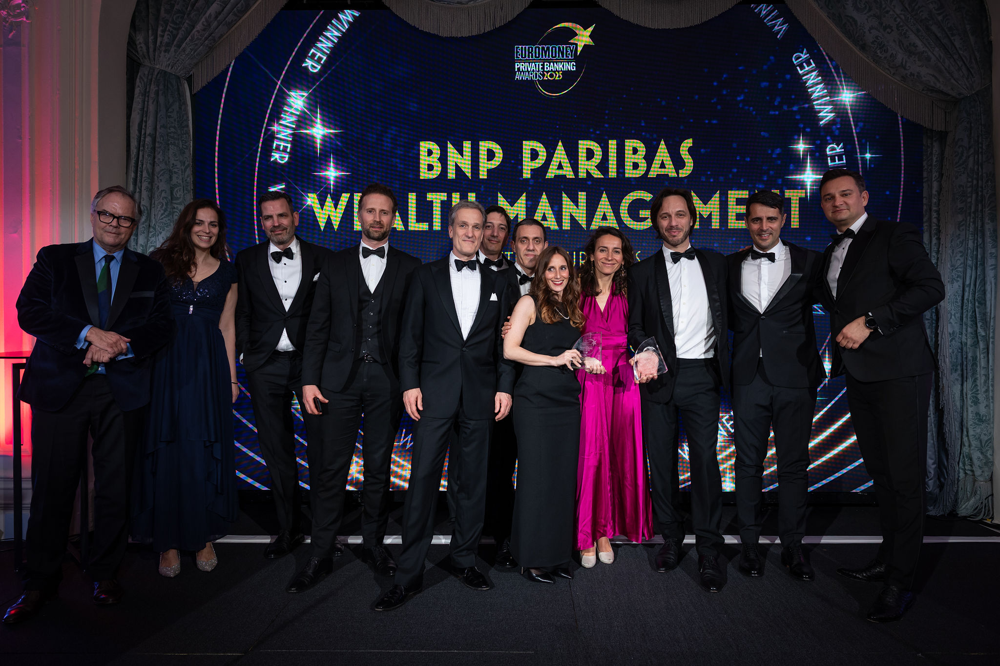 BNP Paribas Wealth Management wins 25 awards at the Euromoney Private Banking Awards 2025